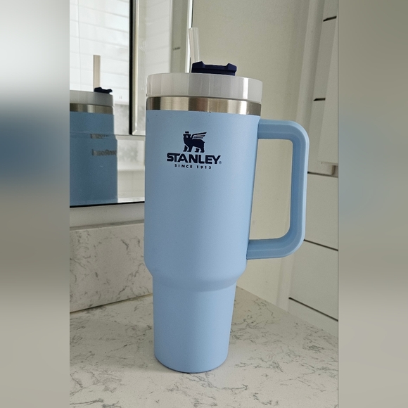 Stanley | Dining | New 4oz Stanley Blue Travel Mug | Poshmark